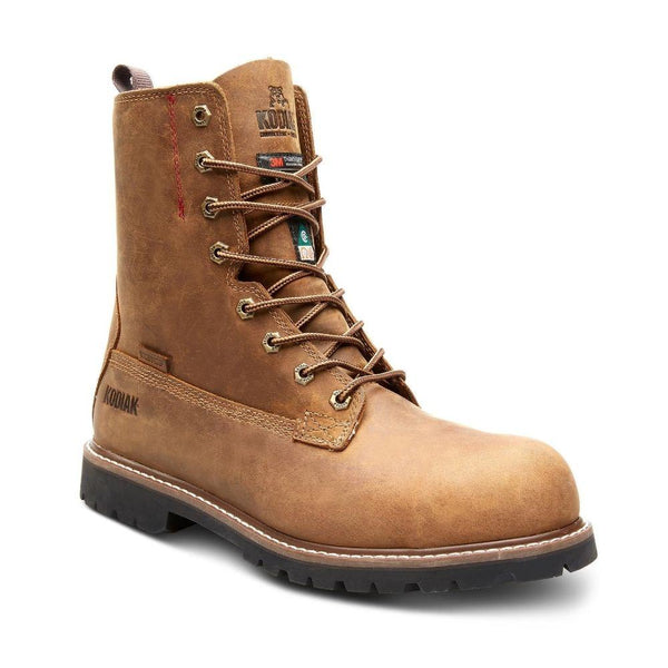 Botte de sécurité McKinney Kodiak de 8po pour hommes, à embout de composite - brun