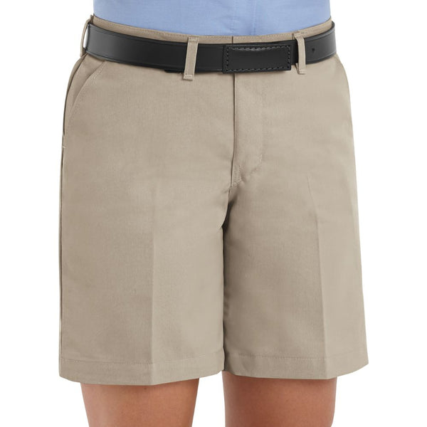 Red Kap Short de travail uni devant femme - Brun