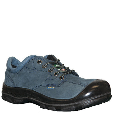 Chaussure de sécurité S555 Bleu P&F's pour femme, à embout d'acier - Bleu