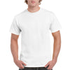 T-shirt à manches courtes et col ras du cou Gildan G500 pour hommes - BLANC