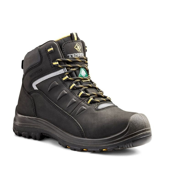 Chaussure de sécurité imperméable Findlay SD Terra pour hommes, à cap de composite - Noir