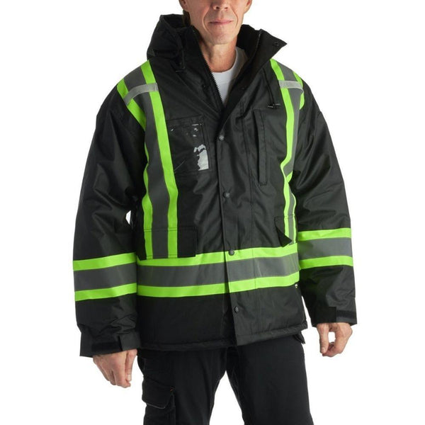 Terra veste de travail isolé haute visibilité 116504 - Noir