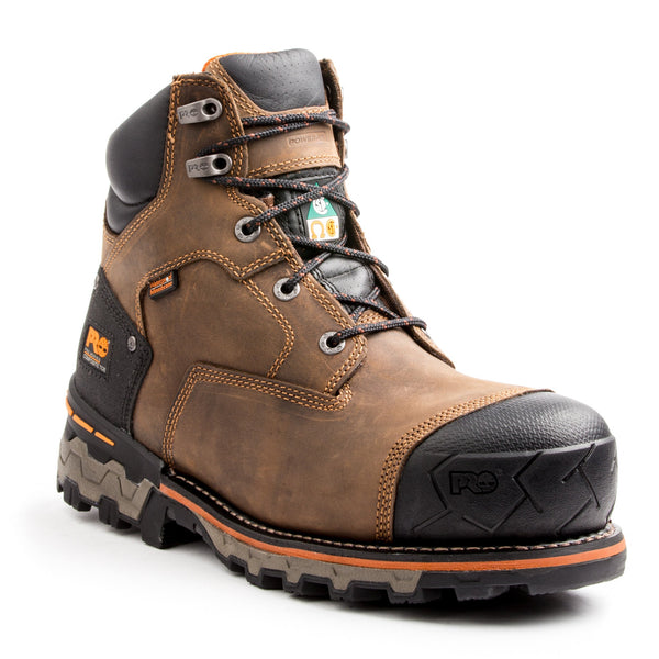 Botte de sécurité Boondock Timberland PRO de 6PO pour hommes, à cap de composite 91631