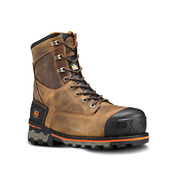 Botte de sécurité Boondock Timberland PRO de 8po pour hommes, à cap de composite TB0A1V3W270