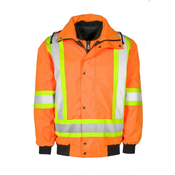 Veste de Haute Visibilité - Système 6 en 1 Orange - 116562