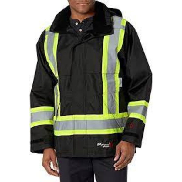 Veste de travail haute visibilité anti-déchirure Viking Journeyman 300D Ripstop 3907FRJ