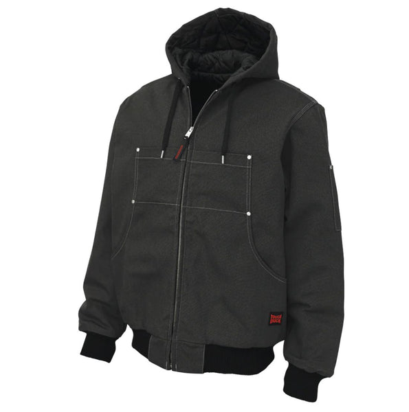 Blouson aviateur de travail classique Tough Duck pour homme WJ30 - Noir