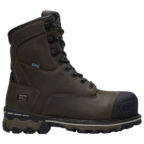 Botte de sécurité Boondock Timberland PRO de 20 cm pour hommes, à cap composite TB0A5PK1EIQ - Gris