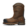 Botte de sécurité en caoutchouc imperméables Timberland PRO Boondock à enfiler pour hommes à cap de composite TB0A4499214 - Brun