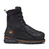 Botte de sécurité imperméable à bout composite Timberland PRO Boondock pour hommes de 8 po avec protection externe MET - TB0A66G7EDW Noir