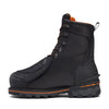 Botte de sécurité imperméable à bout composite Timberland PRO Boondock pour hommes de 8 po avec protection externe MET - TB0A66G7EDW Noir