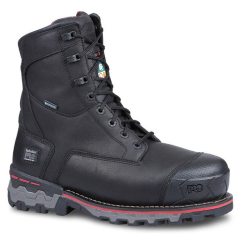 Botte de sécurité imperméables Boondock isolé Timberland PRO de 20cm pour hommes, à cap de composite A131D-BLK