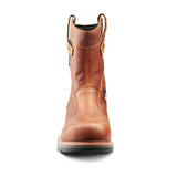 Botte de travail à enfiler CSA imperméable unisexe Terra Patton de 8 pouces à cap d'acier TR0A4TCBBRN