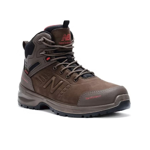 Bottes de randonnée New Balance Calibre pour homme, embout composite de sécurité 6 pouces, certifiées CSA, pointure MCCELHP-C - Brun