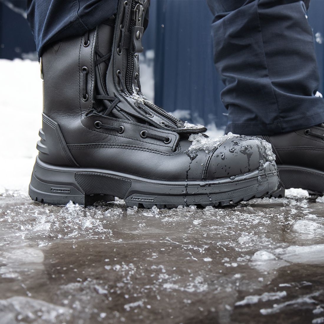 Bottes De Sécurité Chelsea Epochsaga Embout Acier - Chaussures De Travail Résistantes Et Confortables