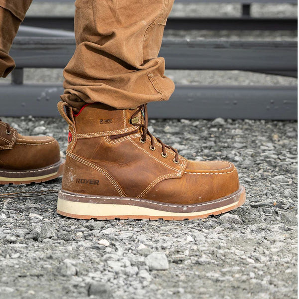Bottes de sécurité Royer Ironbolt™ R-DRY™ 15 cm pour hommes, embout composite imperméable - 8851RTI