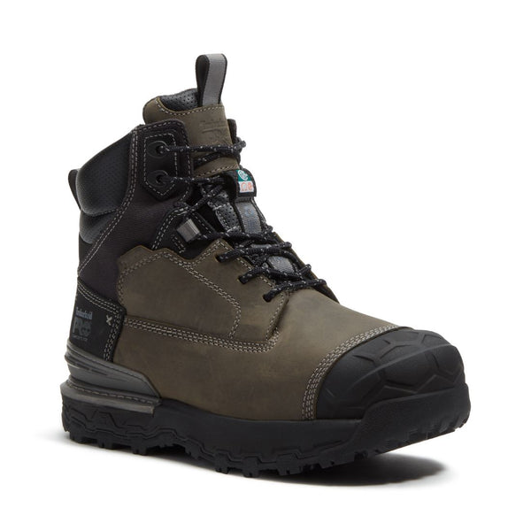 Bottes de sécurité Timberland PRO Boondock Ultralight CSA 6 po WP pour homme, embout composite TB0A63GKA4F - Gris