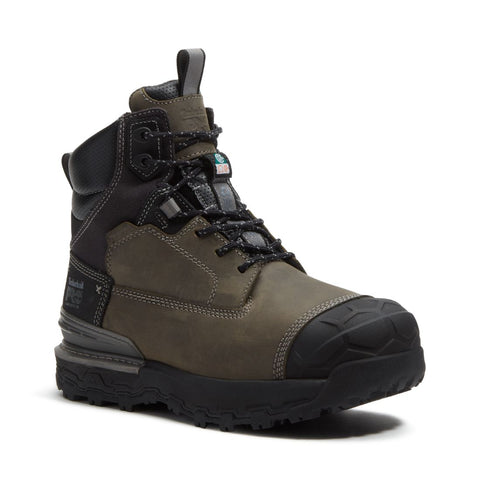 Bottes de sécurité Timberland PRO Boondock Ultralight CSA 6 po WP pour homme, embout composite TB0A63GKA4F - Gris
