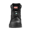 Bottes de sécurité de travail Red Kap Barrett pour hommes, embout en acier imperméable 15 cm conformes à la norme CSA 1036BK - Noir