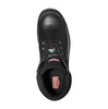 Bottes de sécurité de travail Red Kap Barrett pour hommes, embout en acier imperméable 15 cm conformes à la norme CSA 1036BK - Noir