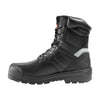 Bottes de sécurité de travail Red Kap Campbell pour hommes, embout en acier imperméable 20 cm conformes à la norme CSA 1037BK - Noir