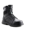 Bottes de sécurité de travail unisexes Terra Sheridan 1198BK à embout d'acier de 20 cm conformes aux normes CSA - Noir