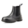 Bottes de travail 15cm à enfiler Mellow Walk pour femme, embout en acier 403049BLK