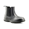 Bottes de travail 15cm à enfiler Mellow Walk pour femme, embout en acier 403049BLK