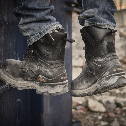 Bottes de travail Kodiak Neragon pour homme, 20 cm, avec protection interne MET, embout composite imperméable, 1305BK – Noir