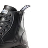 Bottes de travail Mellow Walk pour femmes, embout en acier de 15 cm, fermeture éclair latérale, 404049BLK