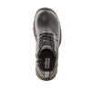 Bottes de travail Mellow Walk pour femmes, embout en acier de 15 cm, fermeture éclair latérale, 404049BLK