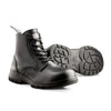 Bottes de travail Mellow Walk pour femmes, embout en acier de 15 cm, fermeture éclair latérale, 404049BLK