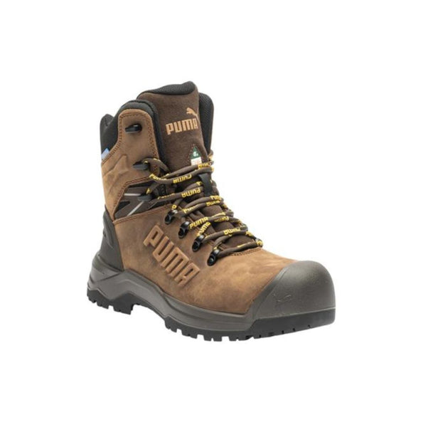 Bottes de travail Puma Work Iron HD pour hommes, 8 pouces, embout composite, imperméables, homologuées CSA 632723