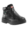 Bottes de travail 6 po Red Kap 1038BK Darrin pour hommes, embout en acier avec protection MET externe