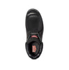 Bottes de travail 6 po Red Kap 1038BK Darrin pour hommes, embout en acier avec protection MET externe