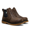 Bottes de travail de Keen San Jose à talon 90° de 6 po pour homme, embout composite 1030650 - Brun