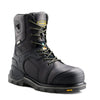 Bottes de travail imperméables Terra Sentinel 8 po pour homme, embout composite 1169BK - Noir