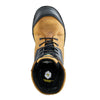 Bottes de travail imperméables Terra Sentinel 8 po pour homme, embout composite 1169TN - Brun