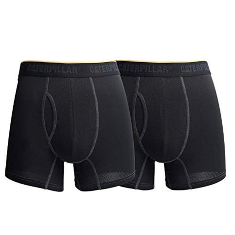 Boxers de sport CAT en maille pour homme (lot de 2) - Noir