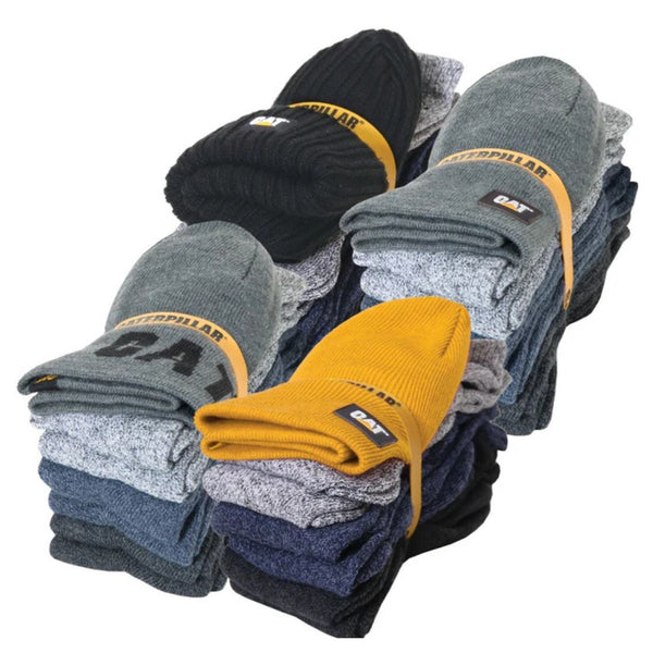 Ensemble bonnet et 3 paires de chaussettes CAT