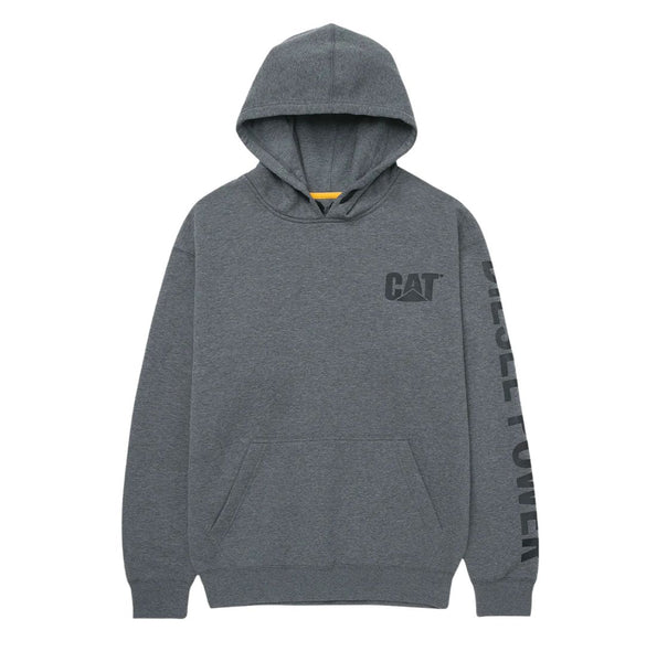 Sweat à capuche de travail Diesel Power pour homme CAT 1090036 - Gris