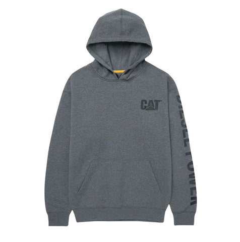 Sweat à capuche de travail Diesel Power pour homme CAT 1090036 - Gris