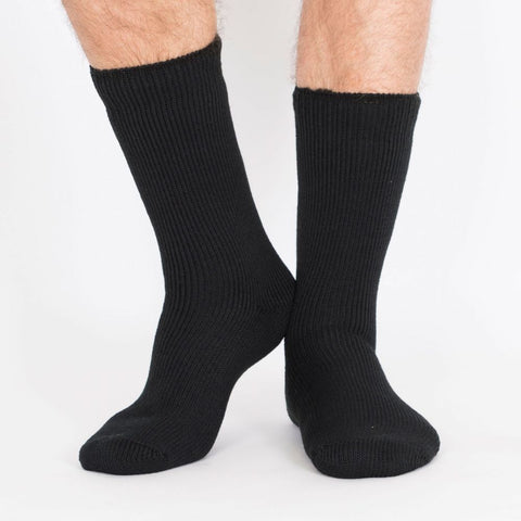 Chaussettes Kodiak Heat Plus pour hommes 1699M - NOIR