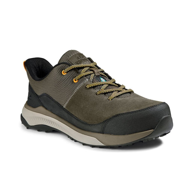 Chaussure de sécurité et de athletique Kodiak Quicktrail en cuir à bout composite pour hommes 835CFS - Vert Fossile