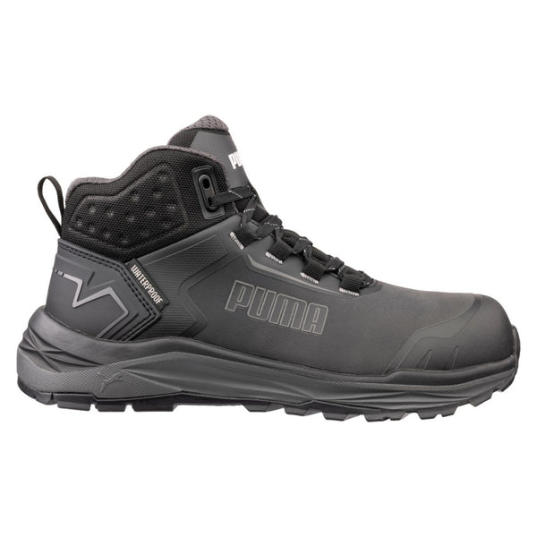 Chaussure de travail mi-haute Puma Work Fusion pour femme imperméable à embout composite athlétique et de randonnée 635663
