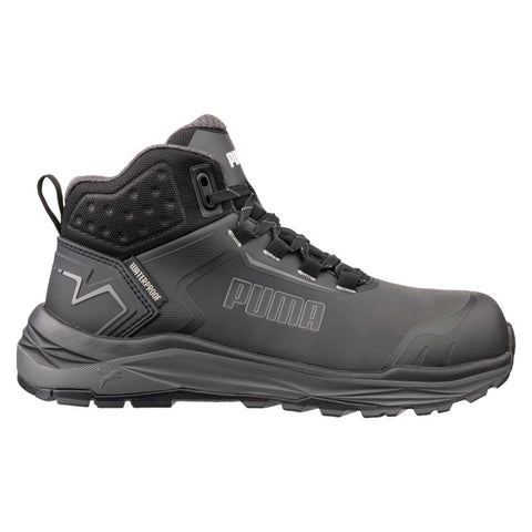 Chaussure de travail mi-haute Puma Work Fusion pour femme imperméable à embout composite athlétique et de randonnée 635663