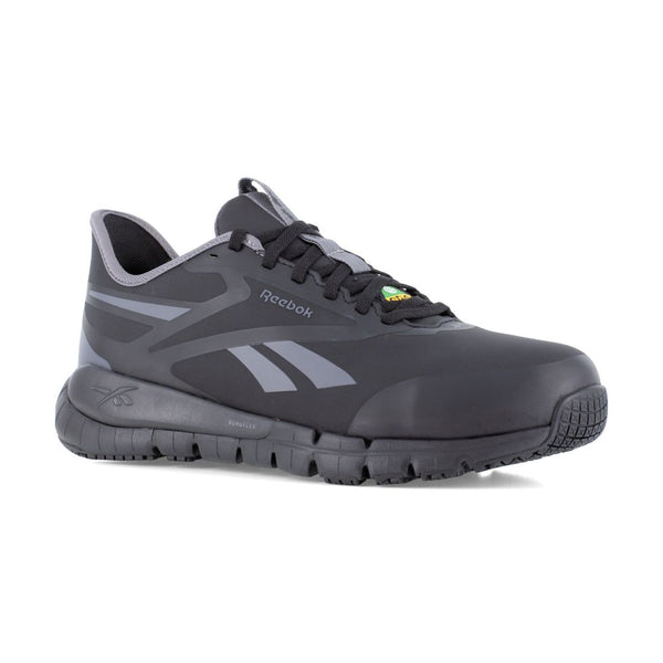 Chaussure de travail unisexe Reebok Elevated Ease SD Flex Trainer sans lacets à embout composite, certifiée CSA IB5124