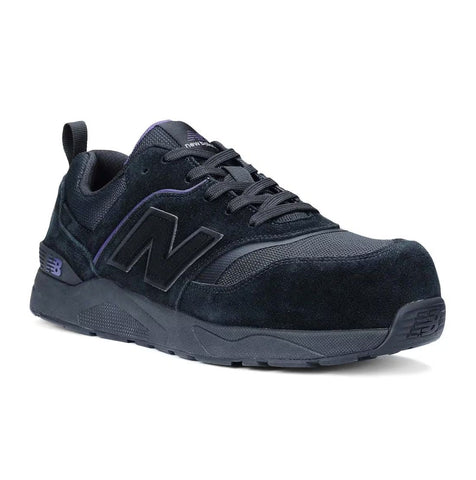 Chaussures de sécurité New Balance Elite Lite SD Work pour femme, embout composite, CSA WCELSDP-B - Noir/Violet