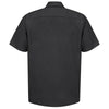 Chemise de travail industrielle à manches courtes pour homme Red Kap - Noir
