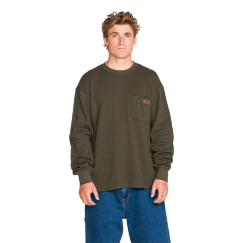Chemise de travail thermique à manches longues Volcom Overtime pour homme A5332601